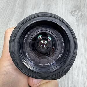 Vintage 1991 Minolta Maxxum 35-80mm 1:4-5.6 AF Power Zoom Lens 0.5m/1.6 ft